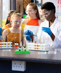 Students using Water Electrolysis Lab Kit For Oxygen Production, Educational Electrolysis Apparatus For Chemistry And Physics Class