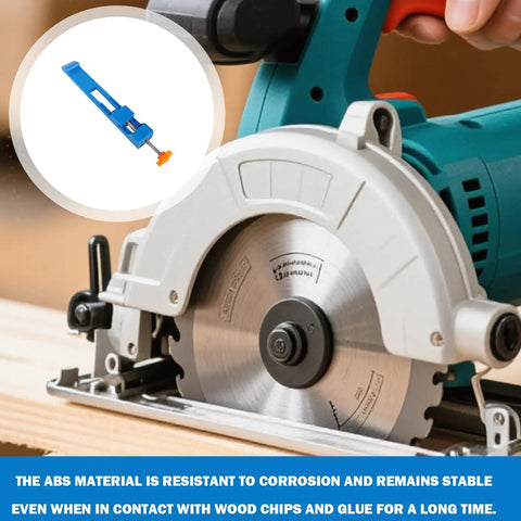 Adjustable Cutting Machine Base Guide For Precision Milling And Circular Saw Routing Pro Level Saw Guide Rail That Keeps Every Cut Smooth And Accurate On Point Ideal For 4 Inch Dust Cutters And Marble Saws Blue, ABS plastic guide on circular saw