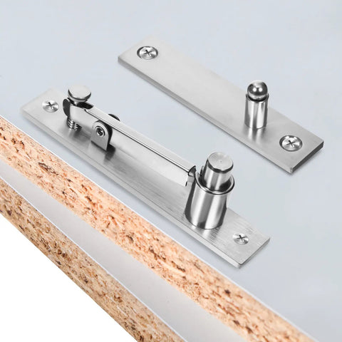 Built Tough Hidden Pivot Hinge For Wood Doors Stainless Steel With Concealed Design And Invisible Pivot Ultra Durable Door Hardware For A Clean Seamless Look And Smooth Operation Rust Resistant, stainless steel on wood door