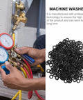 500 Piece Wave Spring Washer Gasket Set For Automotive Home And Shop Use Beefed Up Load Distribution And Thrust Applications Ideal For Precision Engineered Fastening Solutions, black washers used in machine service