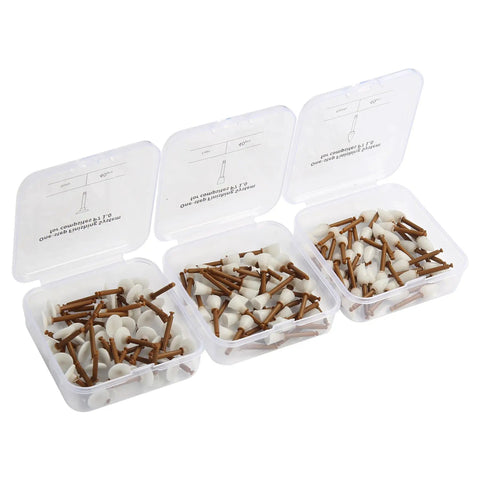 40 Pack Dental Polishing Discs One Step Pre Polishing Finishing Kit P7 1.0 in open plastic containers for composite restorations