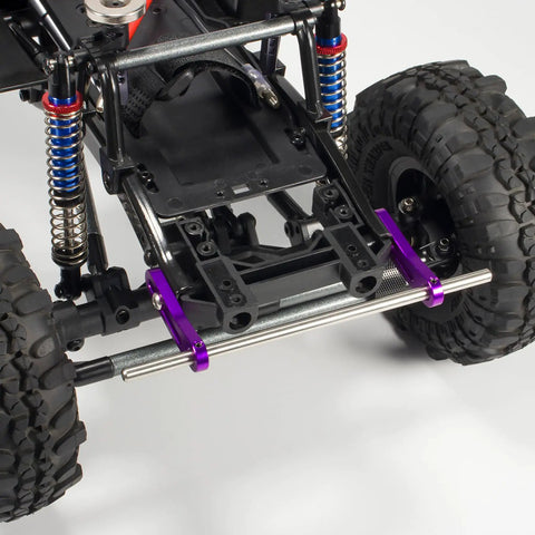 Beefed Up Aluminum Modular RC Crawler Bumper Set for 1/10 Scale Front Bull Bar on LCG Rigs