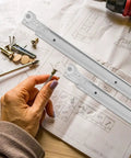 14 Inch Heavy Duty Drawer Slides for Cabinets and Keyboard Trays, Two Pack on assembly instructions with tools.