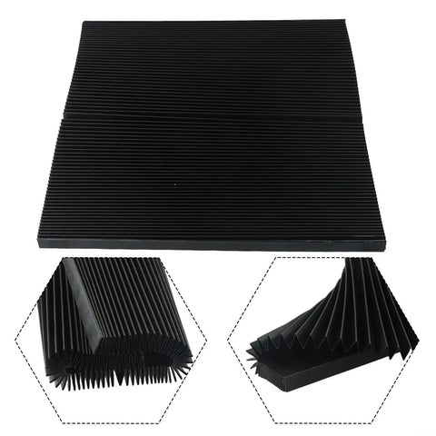 Flexible Accordion Bellows Cover For CNC Milling Machines With 1 5m Heavy Duty Pro Grade Stretch Rail Dust Guard And Oilproof Three Fabric