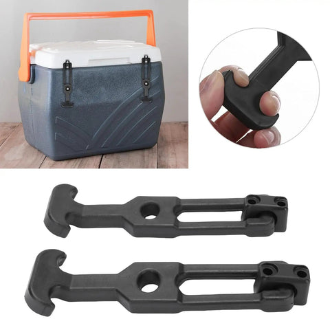 Beefy Rubber Draw Latch Kit With Grippy Comfort For Smooth Operation Fits Tool Boxes Coolers Boat Hatches