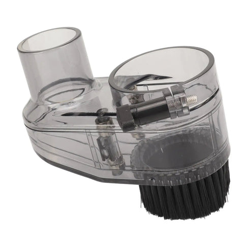 52mm Diameter Clear CNC Dust Boot With Adjustable Height Dust Shoe for spindle motors, transparent ABS with nylon brush
