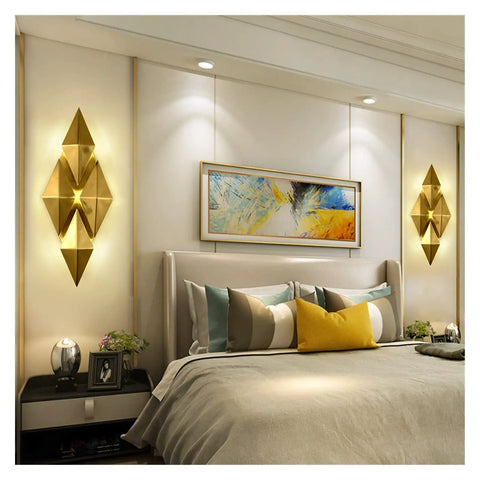 Modern Nordic Wall Sconces Upgrading Living Room Or Bedroom Vibe With Glare Free Led Accent Lighting Sleek Minimalist Design Slaps On Walls For Chill Ambiance Perfect Bedside Hallway Lamp 28 Cm in a styled bedroom.