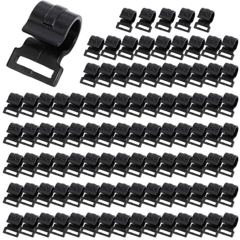 Road Ready Multi Task Camping Tent Pegs And Awning Pole Clips For Lockdown Sheltering With Heavy Duty Plastic Build for easy setup.