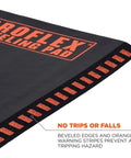 ProFlex 385 Kneeling Pad Foam Knee Cushion With Large 16 By 28 Inch Surface Heavy Duty Water Resistant beveled edge close-up