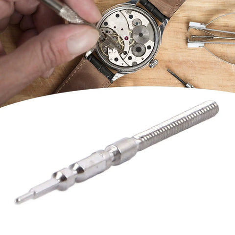 3235 Watch Movement Stem Pro Grade High Precision Winding Extender for professional watch repair in action