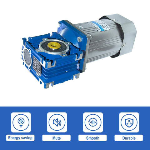 industrial worm gear motor 120W with speed controller