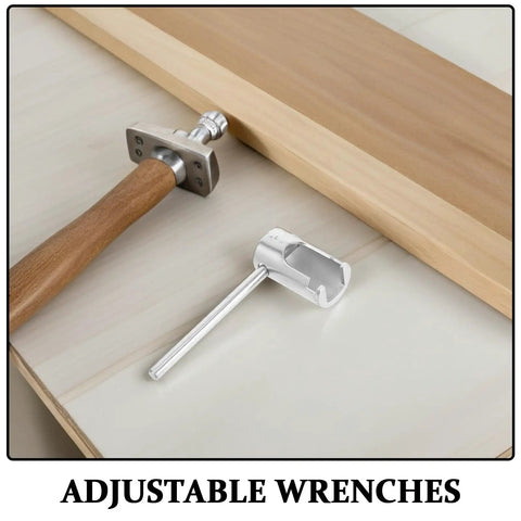 Heavy Duty Steel Fire Sprinkler Wrench Spanner for Concealed And Semi Recessed Heads on a work surface.