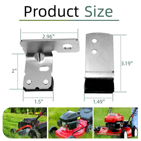 46 Inch Deck Brake Assembly Replacement For T Bilt MTD Craftsman Yard Machines Yard Man Lawn Tractors And More Replaces 98304525 98304511 And A Breeze To Install with dimensions and lawn mowers
