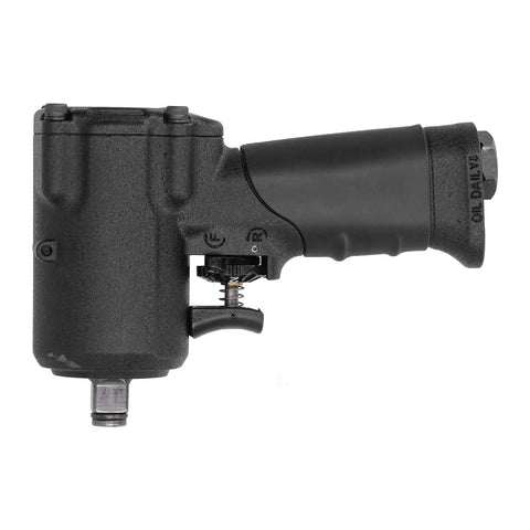 Mean Streak Half Inch Pneumatic Air Impact Wrench Packing Serious Heavy Duty Torque With Lightweight Ergonomic Feel And Smooth Variable Trigger for mechanic use.