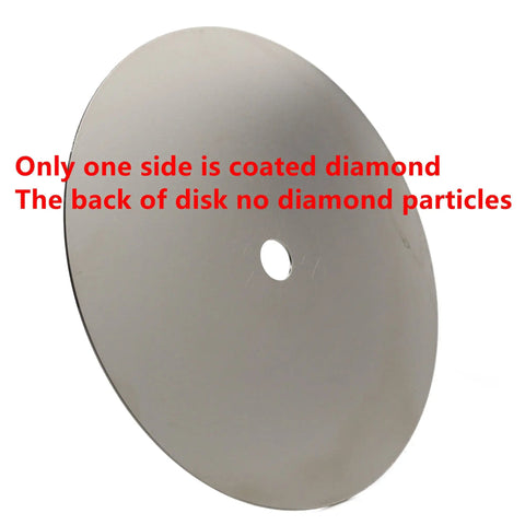 Heavy Duty Six Inch 2000 Grit Diamond Grinding Disc For Gemstone Glass And Rock Polish Tough As Nails For Knockout Lapidary and Hobby Crafting Projects, one side coated