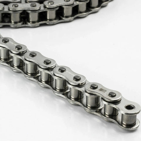 ANSI 41 Stainless Steel Roller Chain 10 Feet With One Connecting Link Pitch Point Five Inch Premium 304 Stainless Steel chain