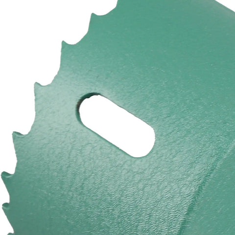 Ultimate Recessed Lights Hole Saw Kit With 125mm Dust Bowl For Ceiling Drilling. Effortless Material Extraction And Universal Hex Shank Fit Is Absolute Slammer For Electricians Needing Perfect 50mm Cuts Every Single Time Without The Mess Or Hassle Of. green alloy steel hole saw blade with 50mm cutout