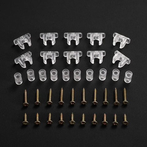 False Front Cabinet Clips With Screws Kit For Kitchen Cabinets And Drawer Fronts 10 Pairs Reinforced Snap Tip Out Hardware
