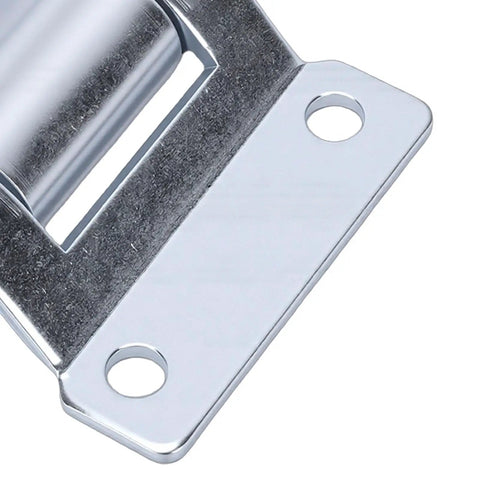 Removable D Type Trailer Hinge For Trucks Vans Caravans And Gate Doors Beefy Heavy Duty Detachable Trailer Door Hinge Hardware For Strong Reliable Connections On Trailers Gates And Horse Trailers, zinc-plated steel plate close-up