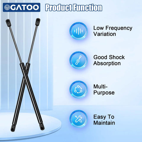 Product functions of Premium Kickass Front Hood Lift Support Struts Gas Shock Springs for 2007 Through 2010 Toyota FJ Cruiser.