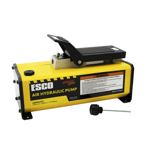 Heavy Duty Air Hydraulic Pump Pushing 10000 Psi Of Raw Pumpin Power With A Half Gallon Tank And Boss Mounting Bracket.