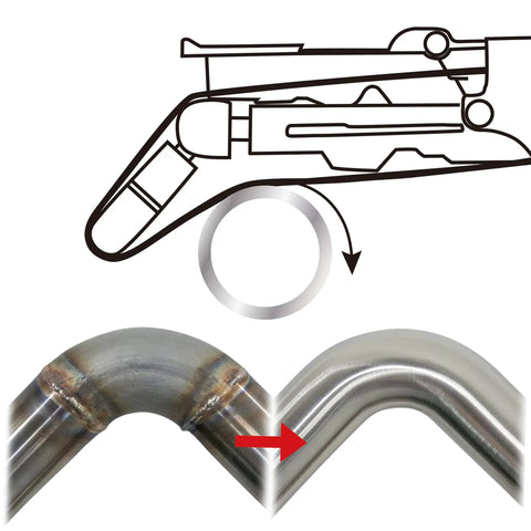 Diagram and example of Weld And Tube Belt Finish Sander Three Quarter By Twenty Point Five Inch With Belts Adjustable Roller.