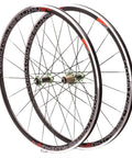 700C Road Bike Wheelset With 30mm Deep Rim For Street Speed, Sealed Bearings, Carbon Fiber Tube Hub, Quick Release, V Brakes