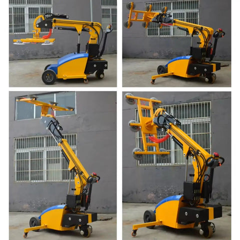 Workhorse Electric Glass Vacuum Lifter With Game Changing Suction Technology for panel lifting in various angles.