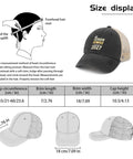 Size chart and All Season Trucker Cap For Men And Women With Adjustable Buckle Cute Stylish Hat For Everyday Wear Comfortable Fit
