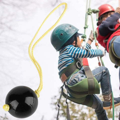 29 Mm Rope Friction Saver Ball For Arborist Tree Climbing, Lightweight Plastic Retriever Gear with children climbing