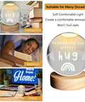 Crystal Ball Night Light Gift For Get Well Soon Vibes Thoughtful Feel Better Gift For Women Kids Friends Cancer Recovery After Surgery Care Package Sick Day Comfort Recovery Decor displayed in living room, bedroom, and office settings.
