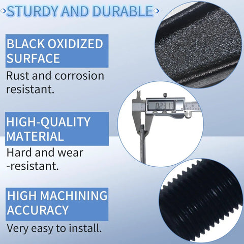 Close-up of Trailer Shackle Kit For Double Eye Springs 3,500 Lbs To 5,200 Lbs Dual Axle Upgrade with focus on durability.