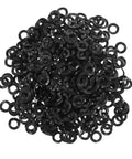 500 Piece Wave Spring Washer Gasket Set For Automotive Home And Shop Use Beefed Up Load Distribution And Thrust Applications Ideal For Precision Engineered Fastening Solutions, 0.80X0.40X0.03 cm black spring steel washers