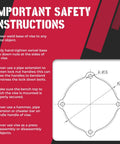Important safety instructions for Beast Mode 8 Inch Bench Vise featuring usage guidelines and cautionary tips.