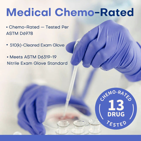 Nitrile Exam Gloves Powder Free Latex Free Non Sterile Food Safe Disposable Blue 100 Pack Small Comfy Fit For Sensitive Skin And Precise Dexterity For Everyday Use.