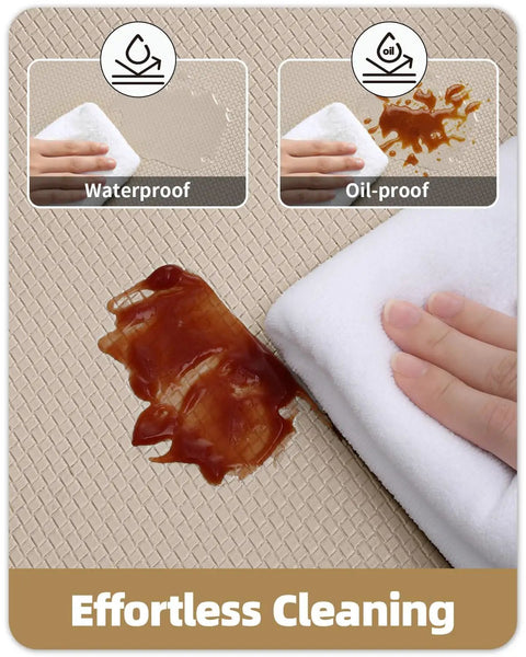 Anti Fatigue Kitchen Floor Mat 24 By 94 Inches Wide Runner Rug For Front Sink Easy To Clean Water And Oil Proof demonstration