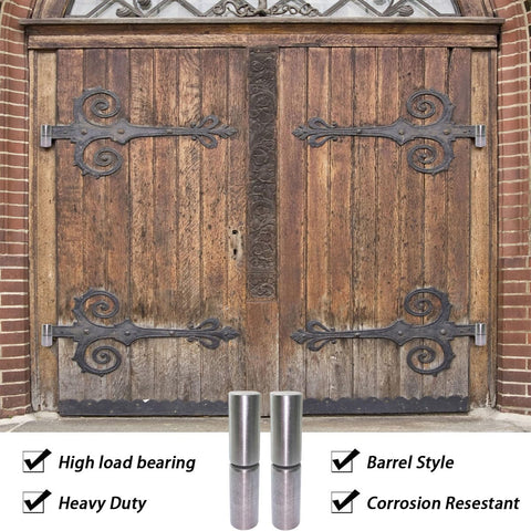 Heavy Duty Weldable Barrel Hinges 4 Inch Length 1 Inch Barrel Gate Hinges With Ball Bearing Detachable Design for swing doors