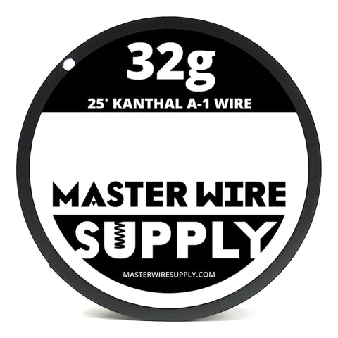 32g Kanthal A1 wire spool from A1 Wire Sample Pack 25 Ft Each 22 24 26 28 30 32 34 36 Gauge Eight Spools Total 200 Feet