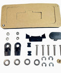 Outboard Remote Control Box 704 for Top Mount Boats with Single Push to Open 704-48205-P1 assembly hardware kit