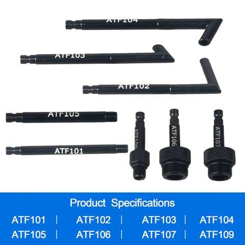 Must Have 3L Manual Transmission Fluid Transfer Pump Kit adapter nozzles for Ford BMW Honda Nissan VW Porsche Mini Audi Mercedes