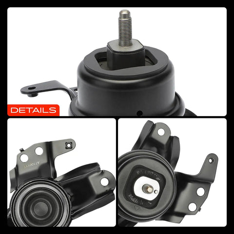 Front Engine Motor Mount For Hyundai Sonata And Kia Optima 2011 To 2016 2.0L 2.4L showing steel structure with bolt and mounting brackets.