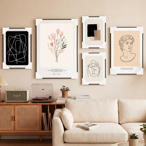 Top Shelf Adjustable Cardboard Corner Protectors Badass Edge Guards For Picture Frames on framed artwork display.