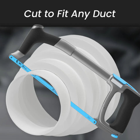 Saw cutting 3 To 6 Inch Duct Inline Reducer Increaser Plastic Universal Connector For Vent Ducts HVAC Vent Pipe Adapter