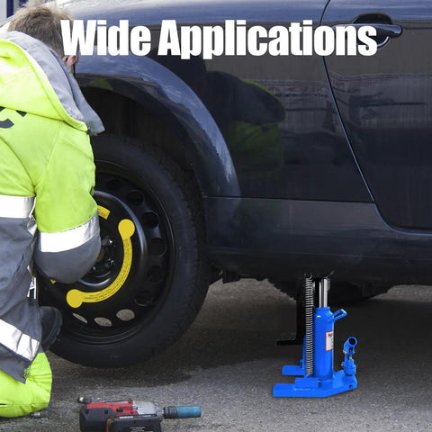 Workhorse Hydraulic Toe Jack That Makes Lifting Hefty Loads Feel Like No Sweat Up To 20 Ton Capacity Smoothly Adjusts From 12 To 18 Inches Perfect For Garage Builds And Shop Work with worker lifting car.