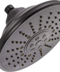 3 Spray Touch-Clean Shower Head In Venetian Bronze Finish, High-Pressure Full-Body Sprays, Easy-Clean Nozzles, front view