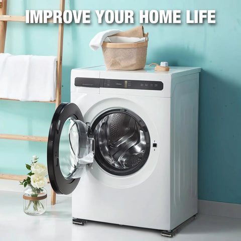 Extendable Washing Machine Dolly With Heavy Duty Mobile Base For Washer Dryer Refrigerator Or Furniture, dolly under washer