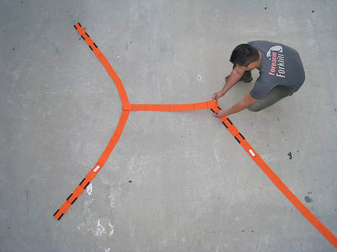 Heavy Duty Moving Strap Extension Built For Extra Long Furniture And Appliance Hauls Rated For Up To 800 Lbs fast setup with bright orange weave.