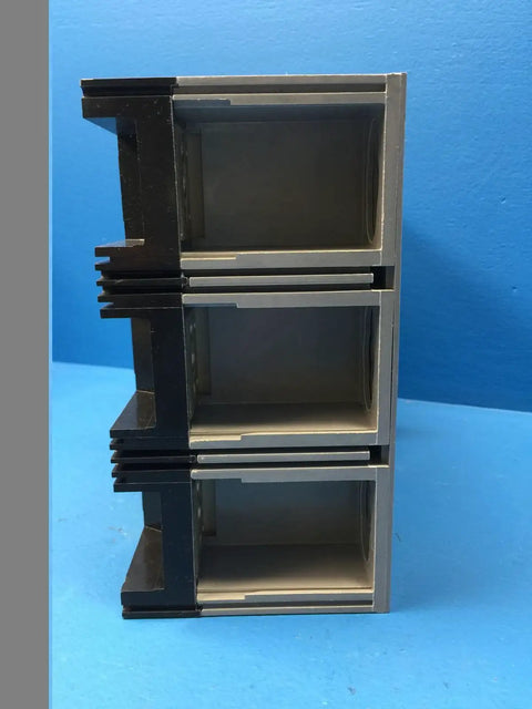 Top Shelf 400 Amp 3 Pole Molded Case Circuit Breaker designed as an industrial beast, three rows of molded case with solid frame.