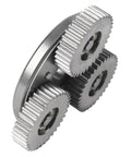 Close-up of Three Gear Set: 36T 47.5mm Planetary Gear With 88mm Right Turn Clutch For 500W-750W Electric Bike Motors, all steel.