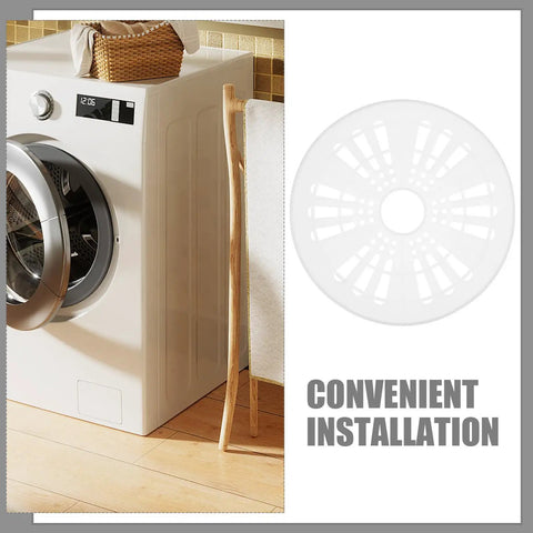 Washer Spinner Cap Replacement Part Durable Plastic Cap Cover Easy Installation Versatile Washer Dryer Accessory 23.5cm Size Keeps Spin Cycle Smooth Sturdy Construction For Long Lasting Use Easy Snap In Fit For Most Models, white plastic cap on washer